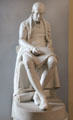 Statue of James Watt at Hunterian Museum. Glasgow, Scotland.