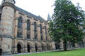 Memorial Chapel in courtyard of Gilbert Scott Building at University of Glasgow. Glasgow, Scotland.