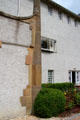 Sandstone corner & window designs at House for an Art Lover. Glasgow, Scotland.