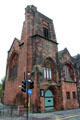 Bell tower of Mackintosh Church. Glasgow, Scotland.
