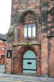 Gothic arches with Mackintosh themes & shapes of Mackintosh Church. Glasgow, Scotland.