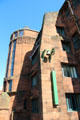 School bell & staircase tower at Scotland Street School. Glasgow, Scotland.
