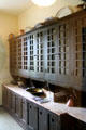 Pantry cupboards at Hill House. Helensburgh, Scotland.