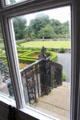 Garden view from Pollok House. Glasgow, Scotland.