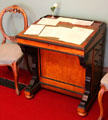 Davenport desk in parlor at Holmwood. Glasgow, Scotland.
