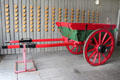Horse-drawn coup cart at National Museum of Rural Life. Kittochside, Scotland.