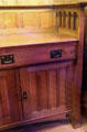 Sideboard by EA Taylor for Wylie & Lochhead of Glasgow at Riverside Museum. Glasgow, Scotland.