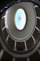 Skylight & classical columns over Oval staircase by John Adam at Culzean Castle. Maybole, Scotland.