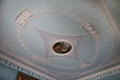 Blue drawing room ceiling by Robert Adam at Culzean Castle. Maybole, Scotland.