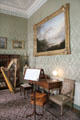 Music room with Culzean painting by Alexander Nasmyth at Culzean Castle. Maybole, Scotland.