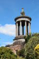 Greek Revival circular temple atop Robert Burns Monument. Alloway, Scotland.