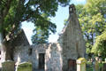 Ruins of Alloway Kirk & Graveyard near Robert Burns Birthplace Museum. Alloway, Scotland.