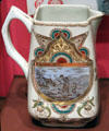 Burns centenary jug by J&MP Bell & Co. of Glasgow at Robert Burns Birthplace Museum. Alloway, Scotland.