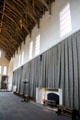 Great Hall interior at Stirling Castle. Stirling, Scotland.