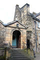 Entrance to Stirling Heads gallery at Stirling Castle. Stirling, Scotland.