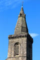 West tower at Dunfermline Abbey. Dunfermline, Scotland.