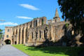 Palace ruins at Dunfermline Abbey run as museum by Historic Scotland. Dunfermline, Scotland.