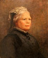 Mrs. Margaret Carnegie, mother of Andrew, portrait by E. Ouless at Andrew Carnegie Birthplace Museum. Dunfermline, Scotland.