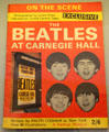 Carnegie Hall magazine for The Beatles performance at Andrew Carnegie Birthplace Museum. Dunfermline, Scotland.