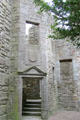 Entrance to house within Craigmillar Castle. Craigmillar, Scotland