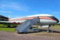De Havilland Comet 4C passenger jet at National Museum of Flight. East Fortune, Scotland.