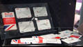 British Airways deck of playing cards with Concorde aces at National Museum of Flight. East Fortune, Scotland.