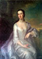 Portrait of Lady Christian by William Aikman in dining room at Newhailes. Musselburgh, Scotland.