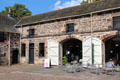 Cafe & Visitor Centre, former stables, at Newhailes. Musselburgh, Scotland.