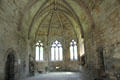 Chancel interior at Seton Collegiate Church. Seton, Scotland.