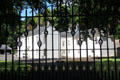 Balgownie Mansion House & ironwork fence. Culross, Scotland.