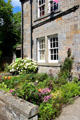 House & garden near Culross Abbey Church. Culross, Scotland.