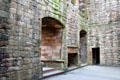 Chapel anteroom at Linlithgow Palace. Linlithgow, Scotland.