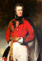 Portrait of Lord MacDonald of Sleat by Sir John Watson Gordon in the Hall at Hopetoun House. Queensferry, Scotland