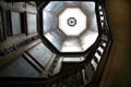 Octagonal skylight & cupola above staircase at Hopetoun House. Queensferry, Scotland.