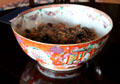 Potpourri porcelain Chinese-export bowl in Garden Room at Hopetoun House. Queensferry, Scotland.