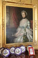 Portrait of Jane, wife of 2nd Earl of Hopetoun in State Dining Room at Hopetoun House. Queensferry, Scotland.