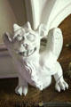 Mythical creature corbel at Abbotsford House. Melrose, Scotland.