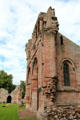 Dryburgh Abbey north transept used for Sir Walter Scott & family's grave. Scotland.