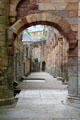 Arches at Jedburgh Abbey. Jedburgh, Scotland.