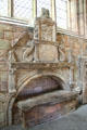 Monument in North Transept burial vault at Jedburgh Abbey. Jedburgh, Scotland.