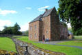 House of Commendator now museum building at Melrose Abbey. Melrose, Scotland.