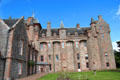 Rear tower of Thirlestane Castle. Scotland.