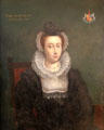 Portrait of Mary Queen of Scots at Thirlestane Castle. Scotland.