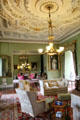 Large drawing room at Thirlestane Castle. Scotland.