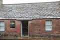 St Vigeans Museum in heritage stone cottage at base of St Vigeans Church. Arbroath, Scotland.