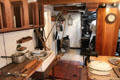 Galley aboard RRS Discovery. Dundee, Scotland.