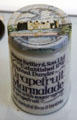 Keiller of Dundee Marmalade Jar at Verdant Works Museum. Dundee, Scotland.