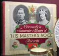 Long playing records of coronation of King George VI by RCA at Glamis Castle. Angus, Scotland.
