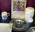 King George VI & Queen Elizabeth coronation souvenir items at Glamis Castle. Angus, Scotland.