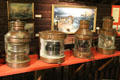 Nautical lamps at Scottish Fisheries Museum. Anstruther, Scotland.